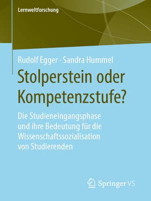 cover image of Stolperstein oder Kompetenzstufe?